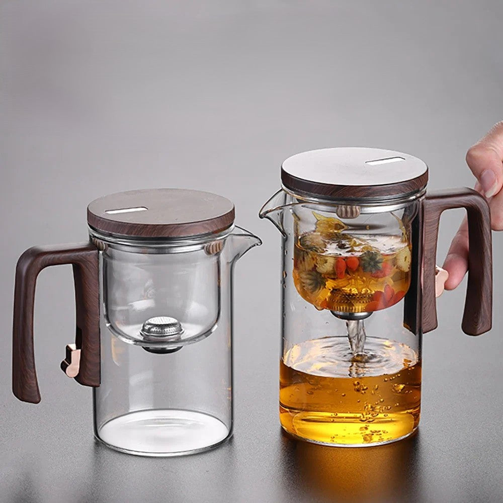 Enchanti Glass Teapot with Magnetic Infuser – 520 ml & 720 ml
