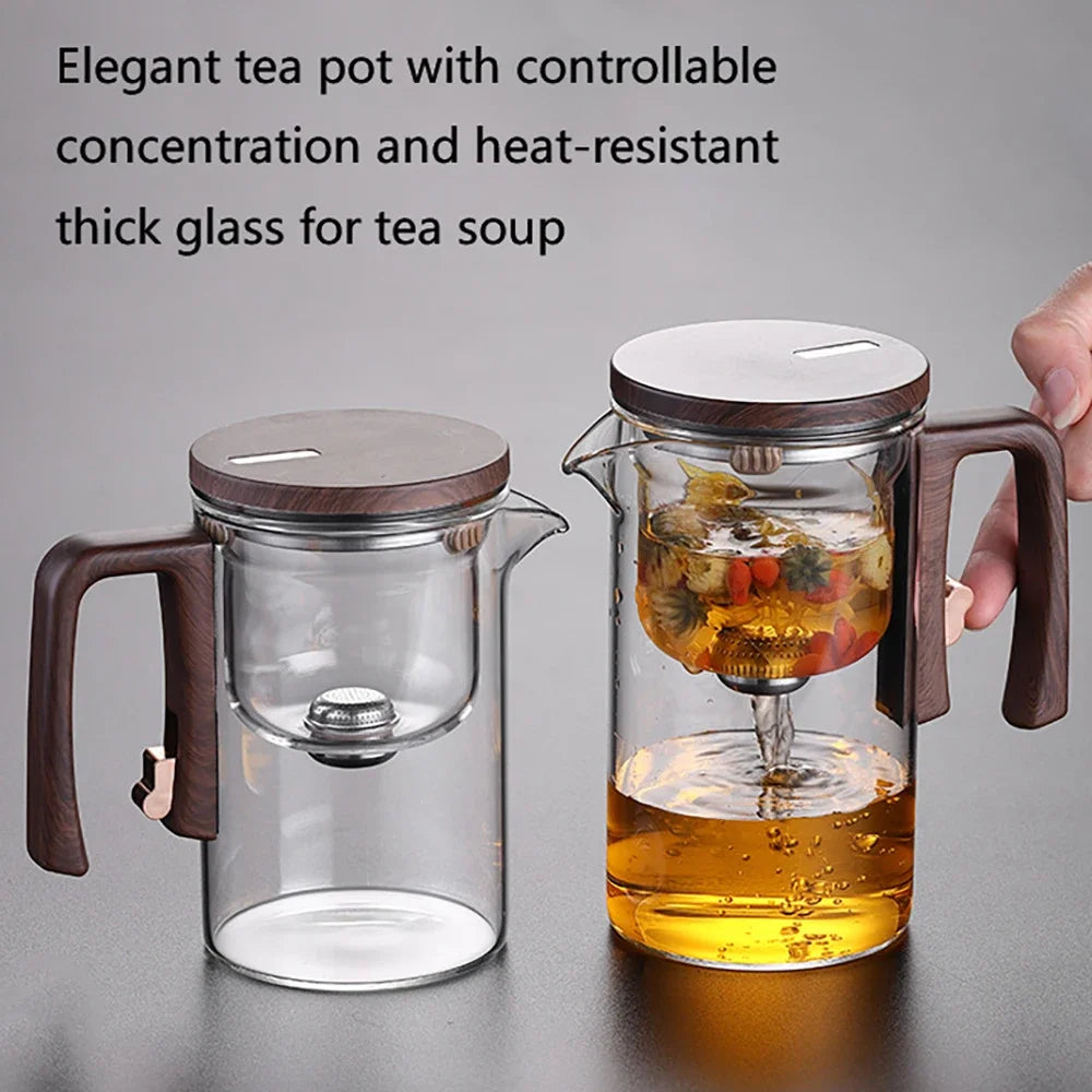 Enchanti 520 ml Magnetic Glass Teapot (Water-Separation Design)