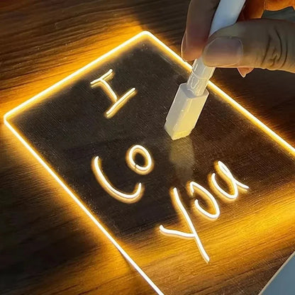 LED Acrylic Message & Drawing Board