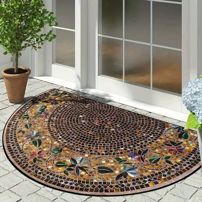 Decorative Entrance Pile Carpet Mat