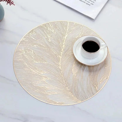 Light Luxury PVC Placemat Set