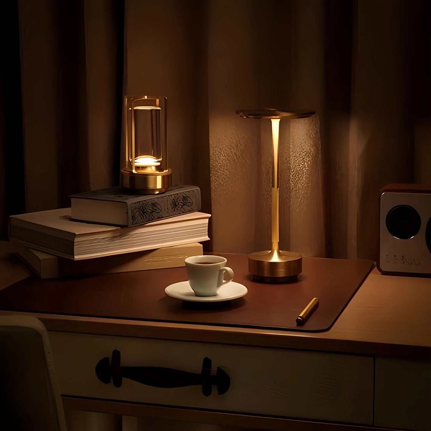 Wireless LED Table Lamp with Touch Sensor