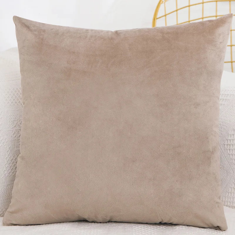 Velvet Throw Pillow Cover