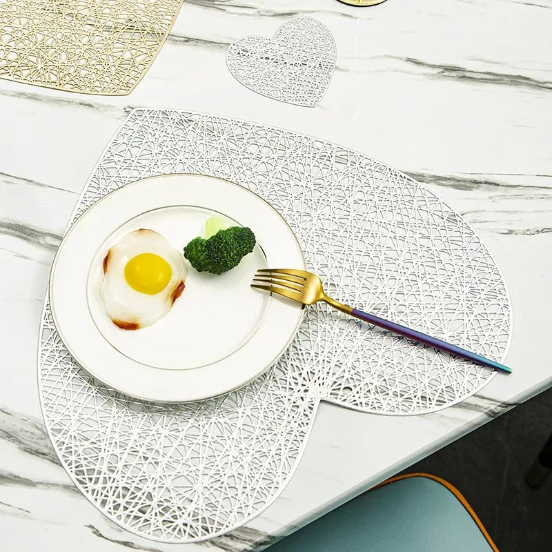 Light Luxury PVC Placemat Set