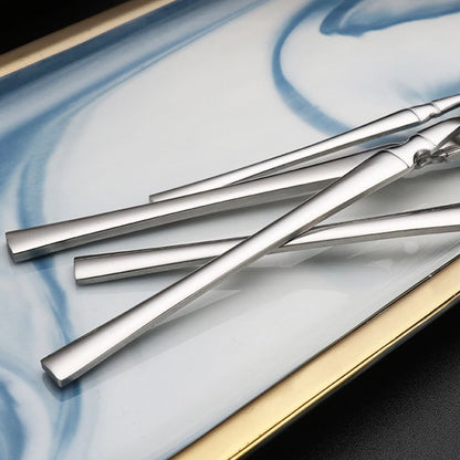 Classic Silver 24-Piece Stainless Steel Cutlery Set