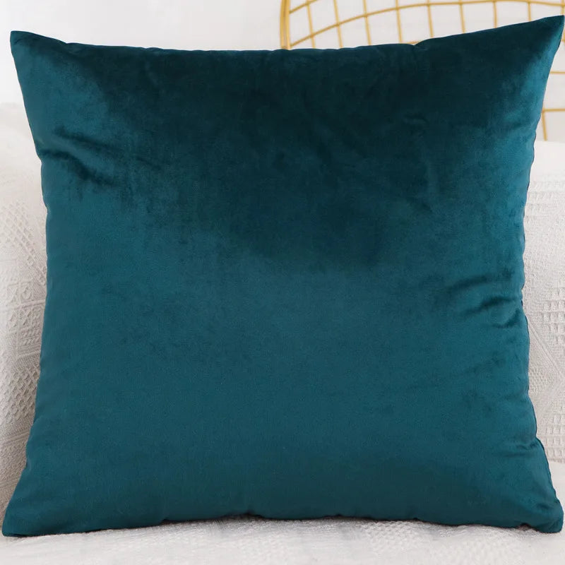 Velvet Throw Pillow Cover