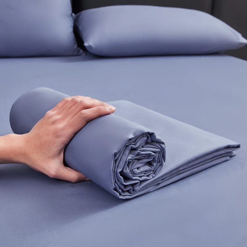 Wostar Summer 3-Piece Pure Cotton Flat Sheet Set