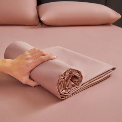 Wostar Summer 3-Piece Pure Cotton Flat Sheet Set