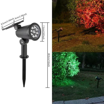 Solar 9-LED Pathway Light
