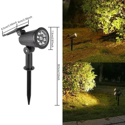 Solar 9-LED Pathway Light