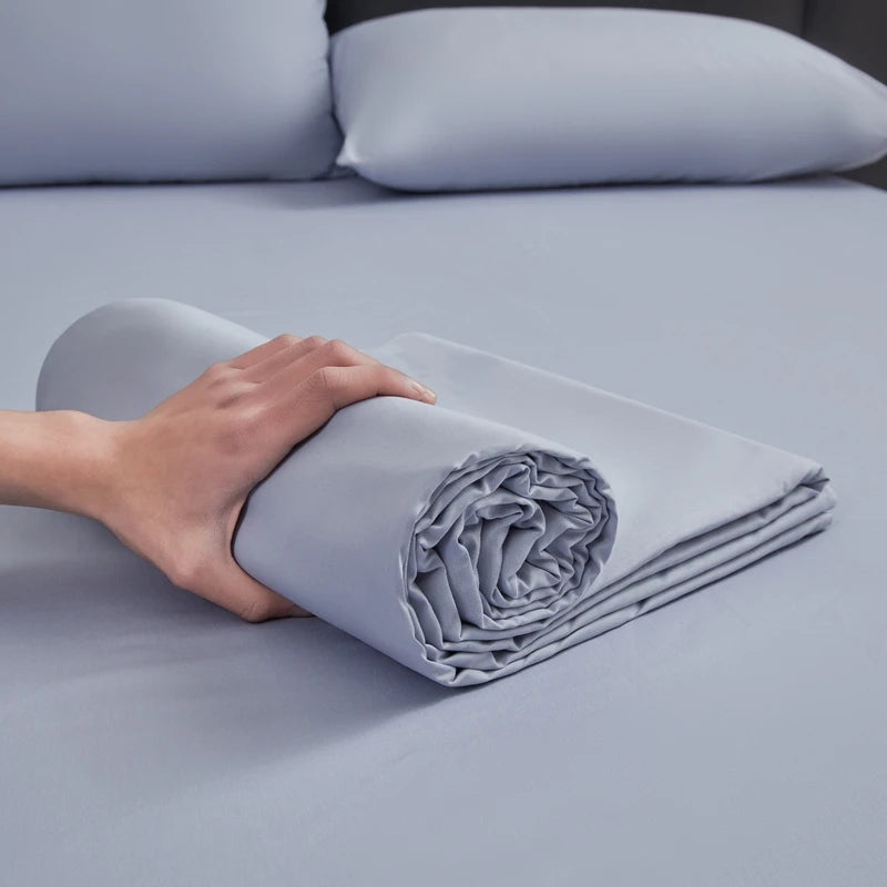 Wostar Summer 3-Piece Pure Cotton Flat Sheet Set