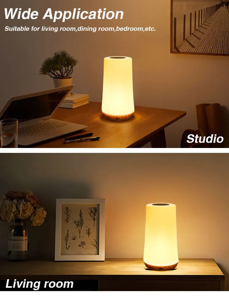 LED Night Light – 13 Color Changing, Touch & Remote Control