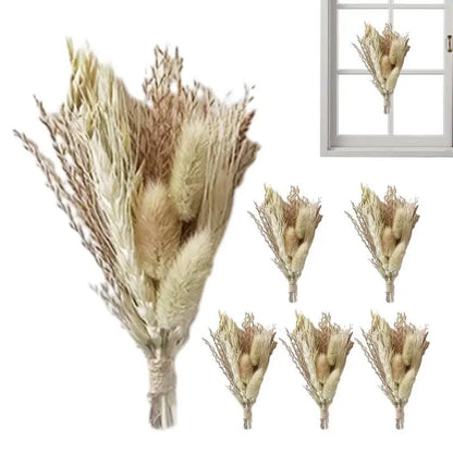 6-Piece Mini Natural Dried Flower Bouquets