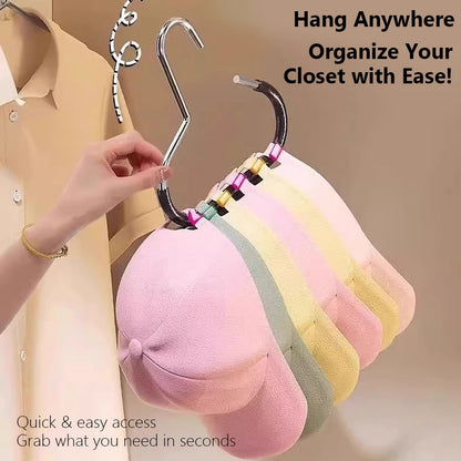 Cap & Accessory Heavy-Duty Hook Organizer
