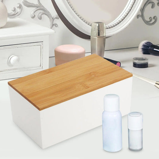 Compact Acrylic Cosmetic & Lipstick Organizer Box