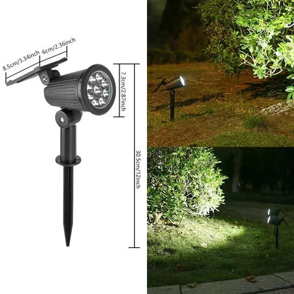 Solar 9-LED Pathway Light