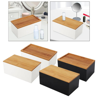 Compact Acrylic Cosmetic & Lipstick Organizer Box