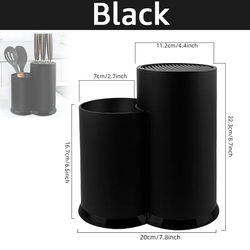 Multi-Purpose Knife & Utensil Storage Cylinder