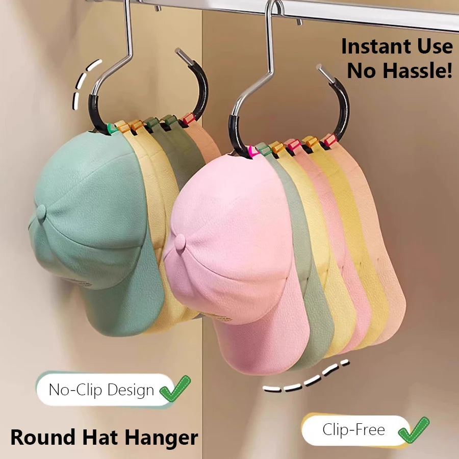 Cap & Accessory Heavy-Duty Hook Organizer