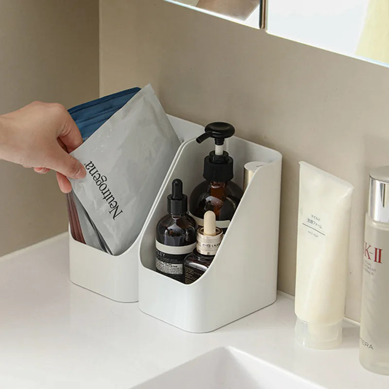 Inclined-Top Food & Sundries Storage Box Organizer