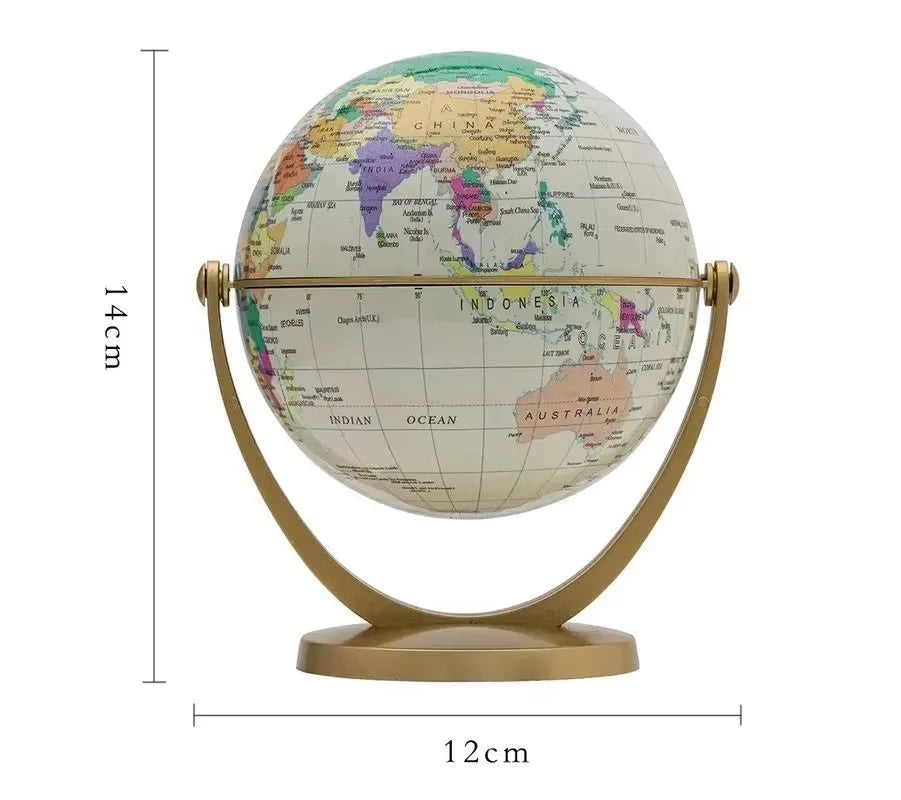 360° Rotating Desktop Globe