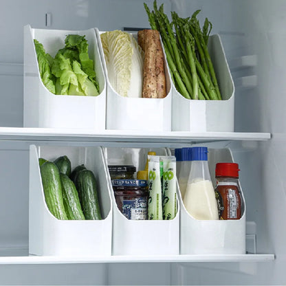 Inclined-Top Food & Sundries Storage Box Organizer