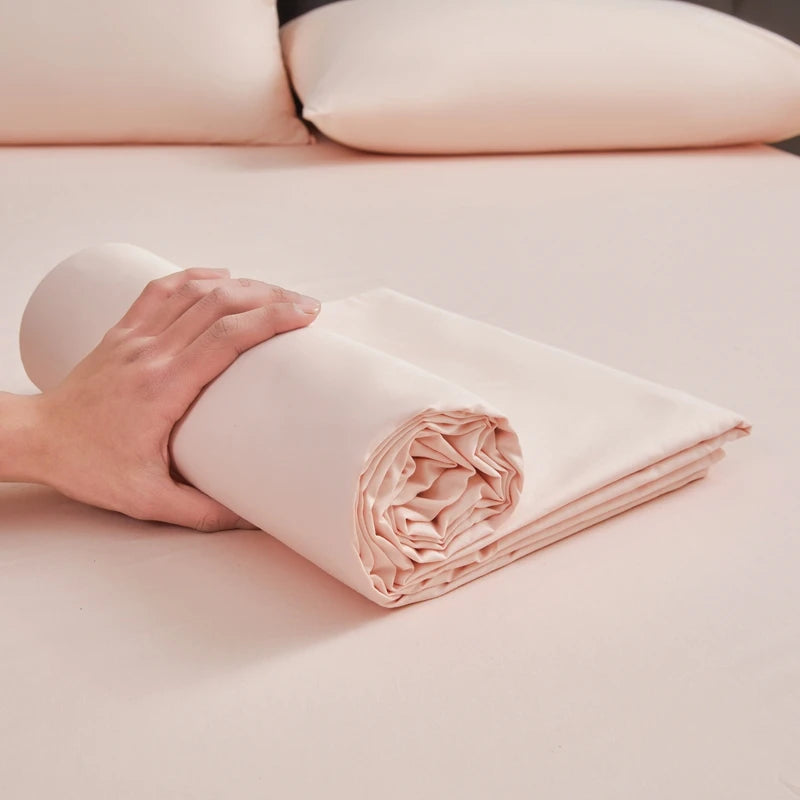 Wostar Summer 3-Piece Pure Cotton Flat Sheet Set