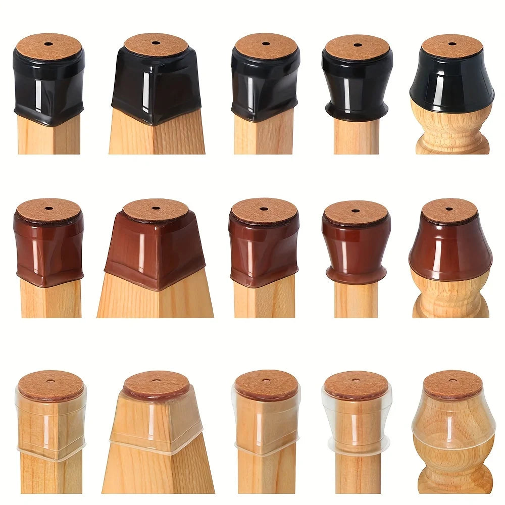 Silicone Chair Leg Protectors (24 pcs)