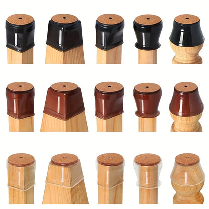 Silicone Chair Leg Protectors (24 pcs)