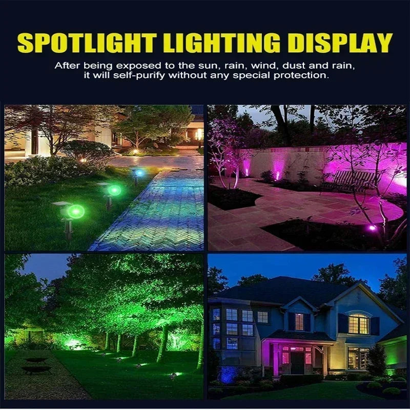 Solar 9-LED Pathway Light