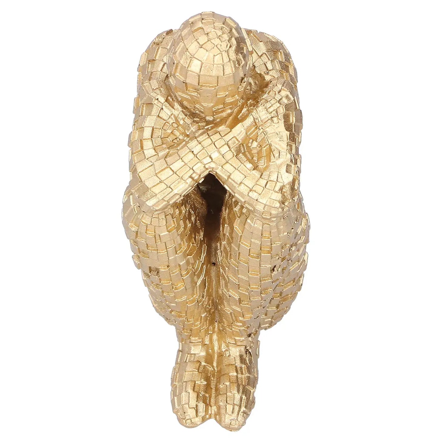 Abstract Resin Thinker Figurine – Modern Home & Office Decor
