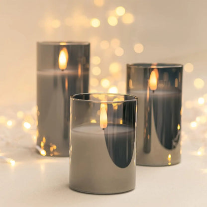 Flameless LED Wax Candles with Remote & Timer