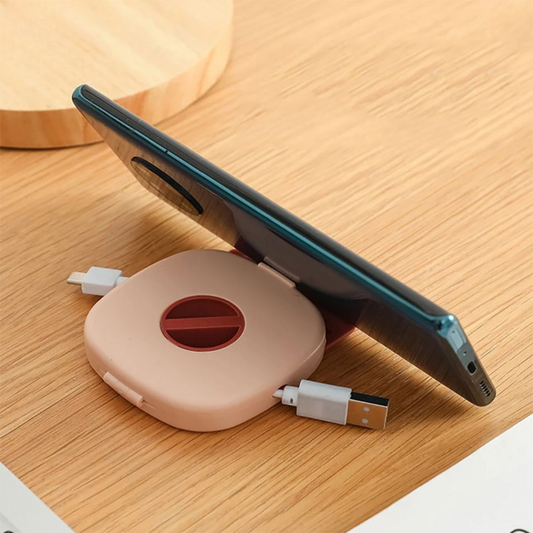 Rotating Cable Winder & Wire Organizer Box